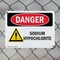 Signmission Sodium Hypochlorite Danger Sign, Plastic, 10in W x 7in L, 2PK OS-2PACK-DS-P-710-L-2042 - alternate 3
